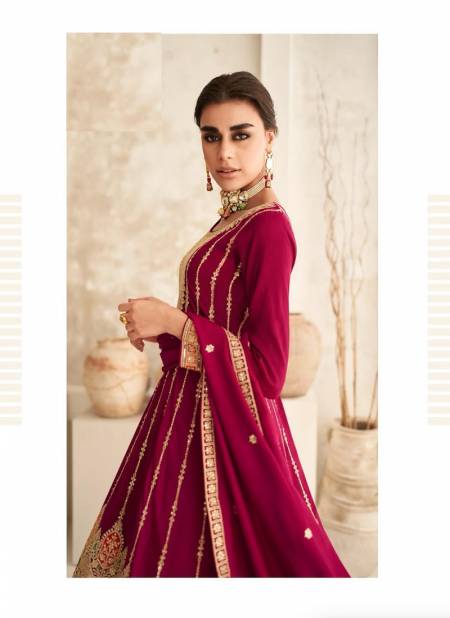 AASHIRWAD ROMANI Heavy Premium Silk With Embroidery Codding work salwar suit Catalog